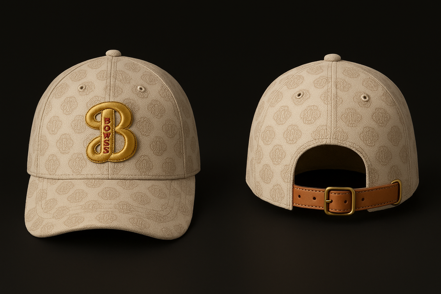 . SAHARA – Women’s Luxury Monogram Cap