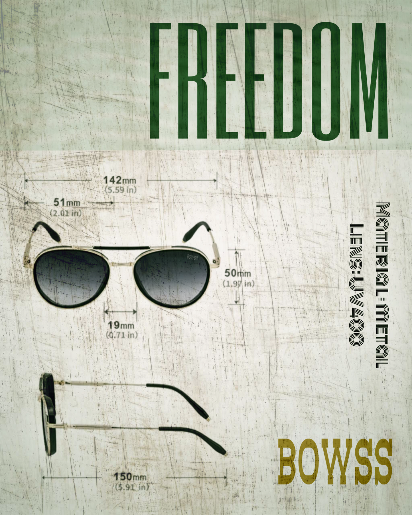FREEDOM sunglasses / Luxury Edition