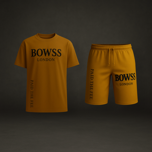 BOWSS PAID THE FEE Essential Set – Mustard Gold Edition