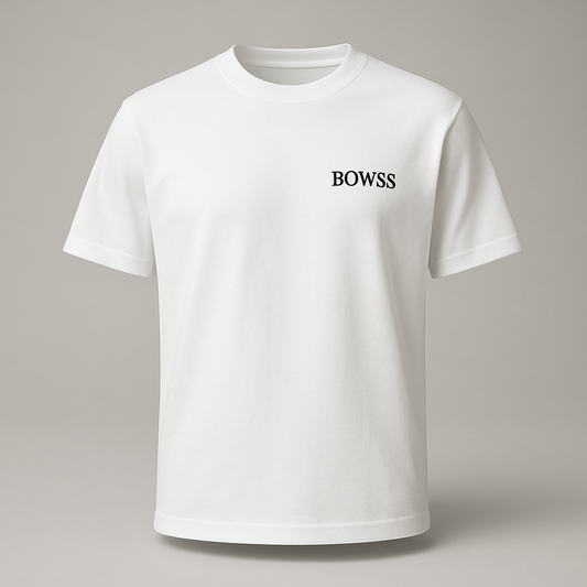 BOWSS Core White Tee