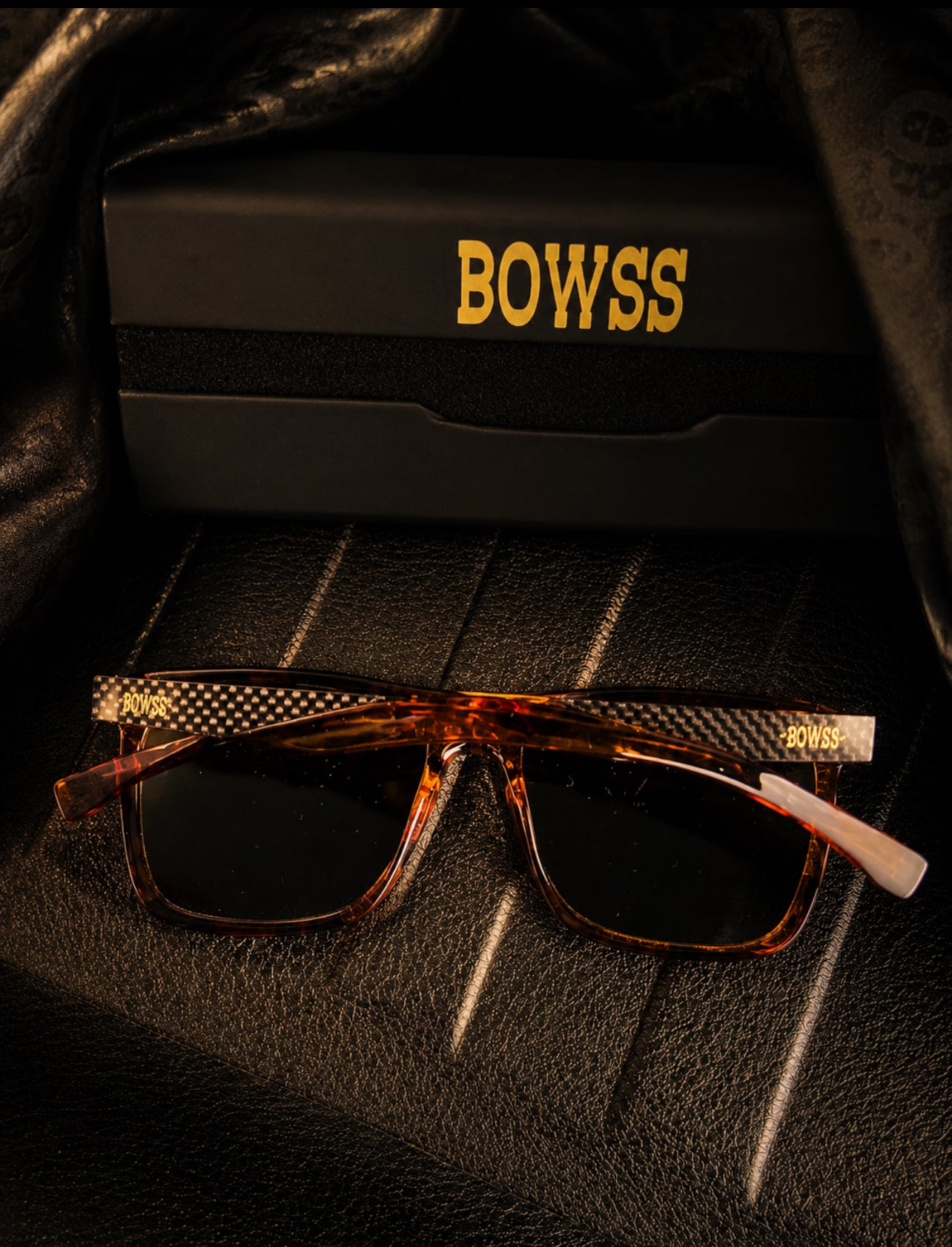 BOWSS ‘ROYAL BENGAL’ Wayfarer Sunglasses