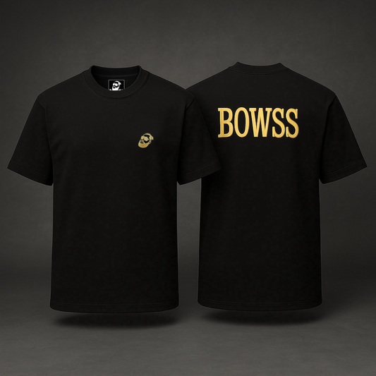 BOWSS "ICON" Tee – Gold Edition