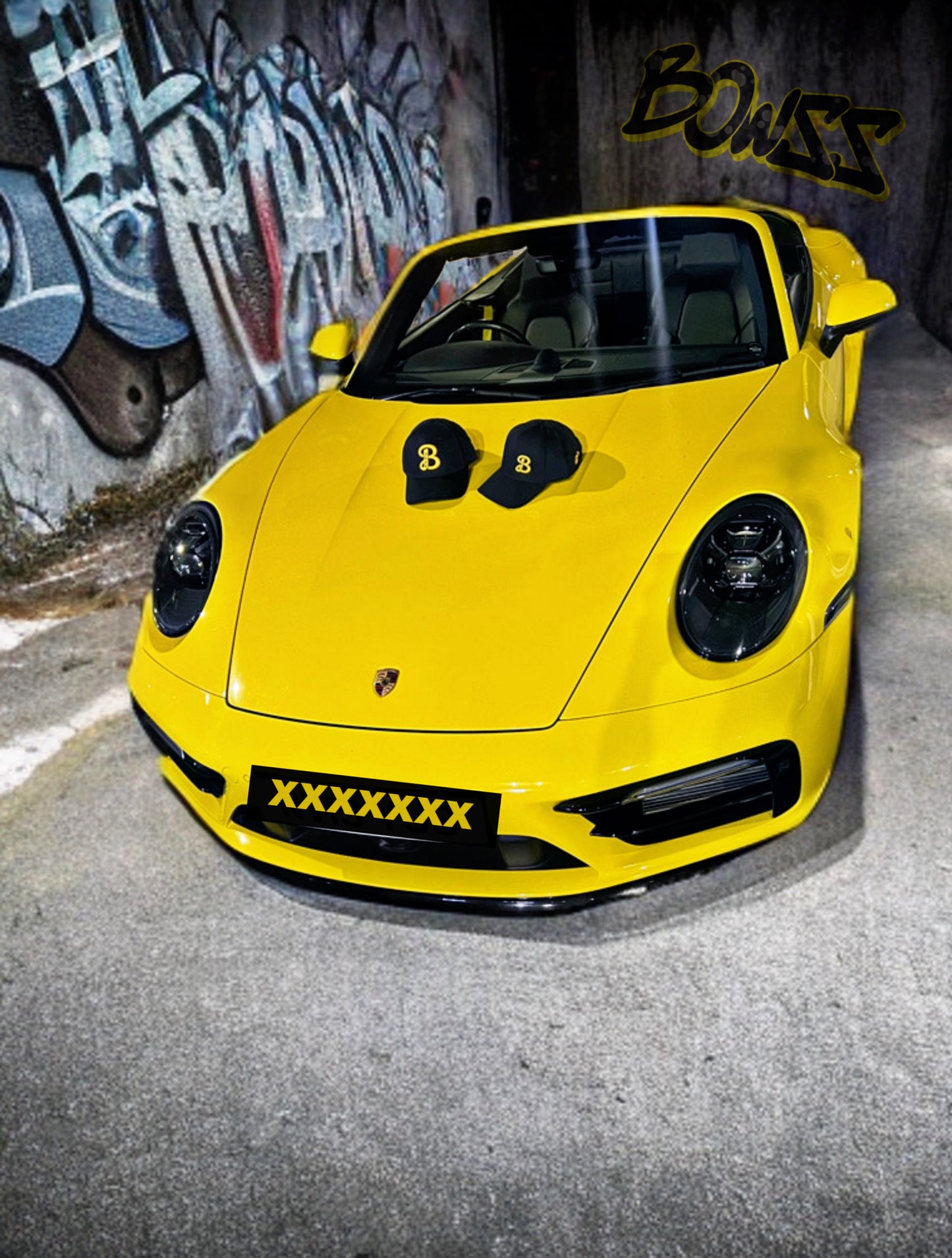 BOWSS Crown B Cap – Gold Edition