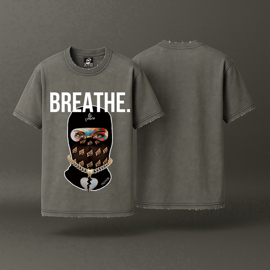 BOWSS ‘BREATHE’ TEE - Monkey Washed